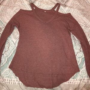 (boutique) off the shoulder sweater
